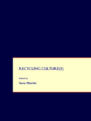 cover image of Recycling Culture(s)